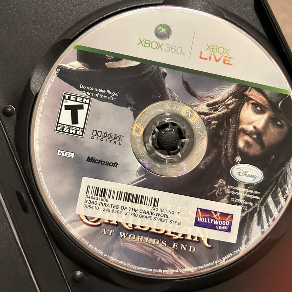 Pirates of the Caribbean: Xbox Game